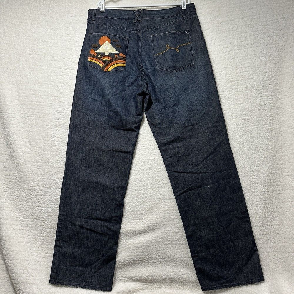 LRG VTG Y2K‎ Men's Baggy Skater Jeans The Hills Have Eyes V21346C47 Size 38